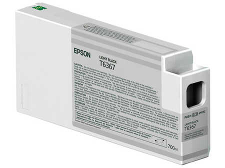 Epson E596/636/642 Druckerpatronen XL light bk - Epson T6367, C13T636700 für z.B. Epson Stylus Pro 7890, Epson Stylus Pro 7890 SpectroProofer