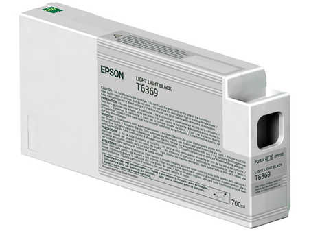 Epson E596/636/642 Druckerpatronen XL light bk - Epson T6369, C13T636900 für z.B. Epson Stylus Pro 7890, Epson Stylus Pro 7890 SpectroProofer