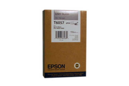 Epson E613 Druckerpatronen light bk - Epson T6057, C13T605700 für z.B. Epson Stylus Pro 4800, Epson Stylus Pro 4880