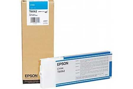 Epson E606/614 Druckerpatronen XL c - Epson T6062C, C13T606200 für z.B. Epson Stylus Pro 4800, Epson Stylus Pro 4880