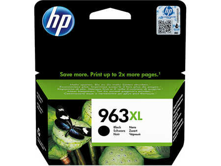 HP H963XLBK Druckerpatronen XL bk - HP No. 963XL BK, 3JA30AE für z.B. HP OfficeJet Pro 9010, HP OfficeJet Pro 9012, HP OfficeJet Pro 9013