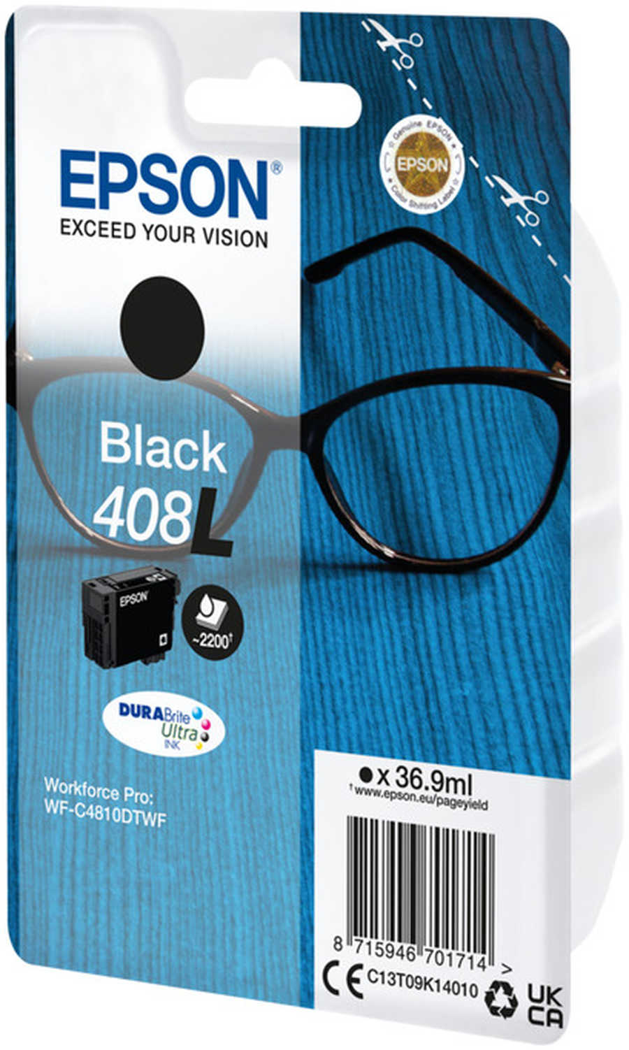 Epson E9K140 Druckerpatronen XL bk - Epson T09K140 für z.B. Epson WorkForce Pro WFC 4310 DW, Epson WorkForce Pro WFC 4810 DTWF