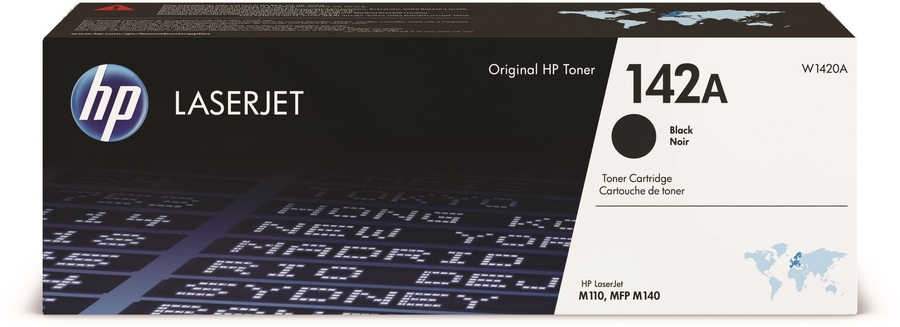 HP H142A Toner black - HP No. 142A, W1420A für z.B. HP LaserJet MFP M 139, HP LaserJet MFP M 140 w, HP LaserJet MFP M 140 we