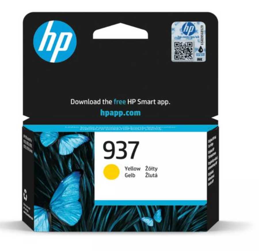 HP H937y Druckerpatronen y - HP No. 937 y, 4S6W4NE für z.B. HP OfficeJet Pro 9100, HP OfficeJet Pro 9110 b, HP OfficeJet Pro 9117 b