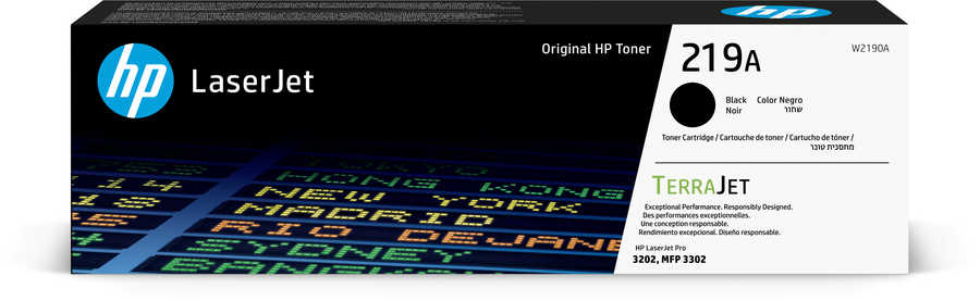 HP H219A Toner bk - HP No. 219A, W2190A für z.B. HP Color LaserJet Pro 3202 dn, HP Color LaserJet Pro 3202 dng, HP Color LaserJet Pro 3202 dw