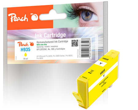 Peach H935y Druckerpatrone ye ersetzt HP No. 935 y, C2P22A für z.B. HP OfficeJet Pro 6230, HP OfficeJet Pro 6830, HP OfficeJet 6815
