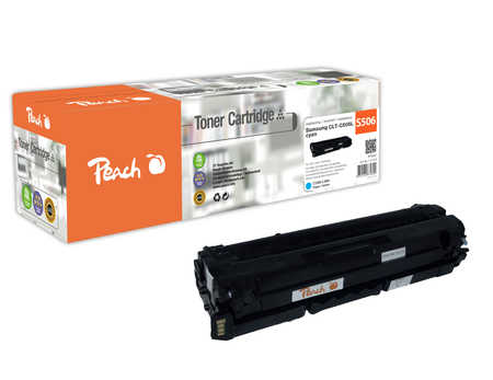 Peach S506 Toner XL cy ersetzt Samsung CLT-C506L/ELS, SU038A für z.B. Samsung CLP -680, Samsung CLP -680 DW, Samsung CLP -680 ND