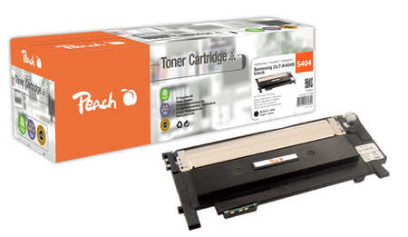 Peach S404 Toner bk ersetzt Samsung CLT-K404S, SU100A für z.B. Samsung Xpress C 480 W, Samsung Xpress C 480, Samsung Xpress C 430