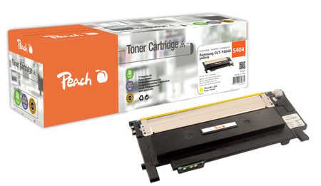 Peach S404 Toner ye ersetzt Samsung CLT-Y404S, SU444A für z.B. Samsung Xpress C 480 W, Samsung Xpress C 480, Samsung Xpress C 430