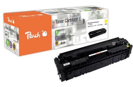Peach H201XY Tonermodul XL ye ersetzt HP No. 201X Y, CF402X für z.B. HP Color LaserJet Pro M 252 dw, HP Color LaserJet Pro M 252 n