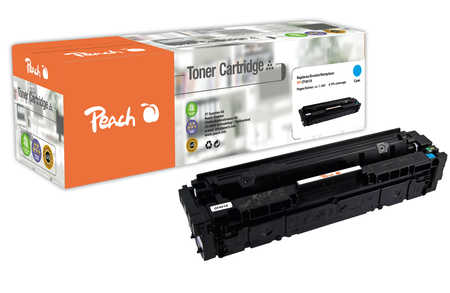 Peach H201AC Tonermodul cy ersetzt HP No. 201A C, CF401A für z.B. HP Color LaserJet Pro M 252 dw, HP Color LaserJet Pro M 252 n