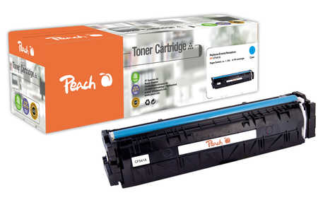 Peach H203AC Tonermodul cy ersetzt HP No. 203A C, CF541A für z.B. HP Color LaserJet Pro M 254 dnw, HP Color LaserJet Pro M 254 dw