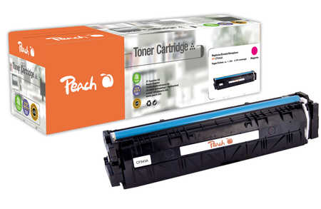 Peach H203AM Tonermodul ma ersetzt HP No. 203A M, CF543A für z.B. HP Color LaserJet Pro M 254 dnw, HP Color LaserJet Pro M 254 dw
