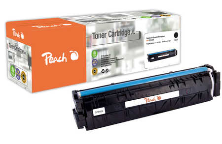 Peach H203XBK Tonermodul XL bk ersetzt HP No. 203X BK, CF540X für z.B. HP Color LaserJet Pro M 254 dnw, HP Color LaserJet Pro M 254 dw