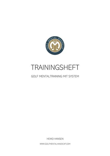 Golf Mental Handicap Trainingsheft
