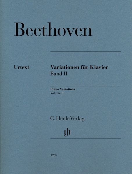 Beethoven, Ludwig van - Variationen für Klavier, Band II