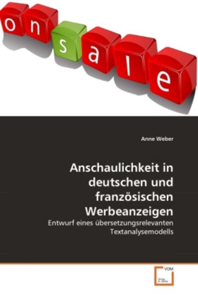 Weber, A: Anschaulichkeit in deutschen und französischen Wer
