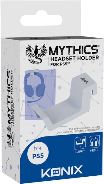 KONIX - Mythics Headset Holder for Playstation 5 [PS5]