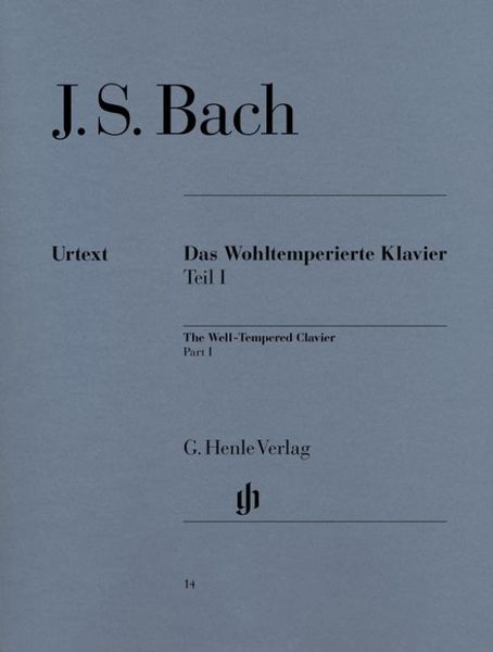 Bach, Johann Sebastian - Das Wohltemperierte Klavier Teil I BWV 846-869