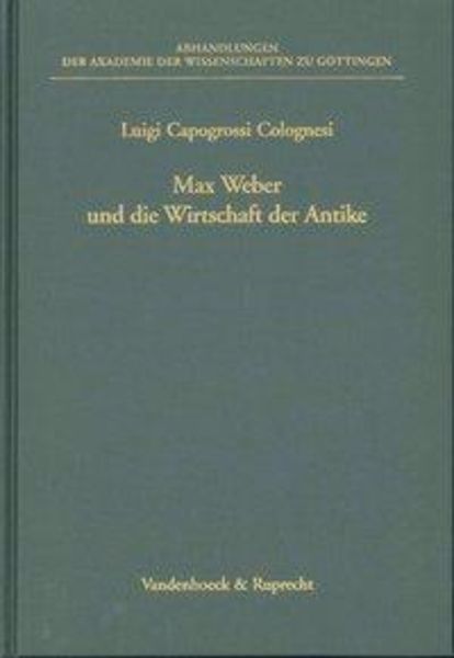 Max Weber und die Wirtschaft der Antike