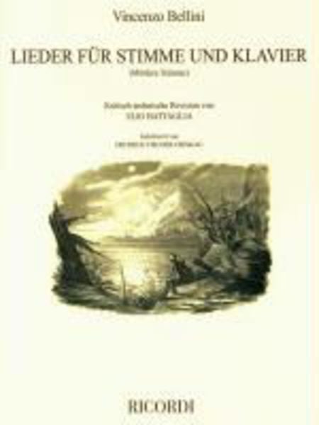 Bellini, V: Lieder für Singstimme und Klavier