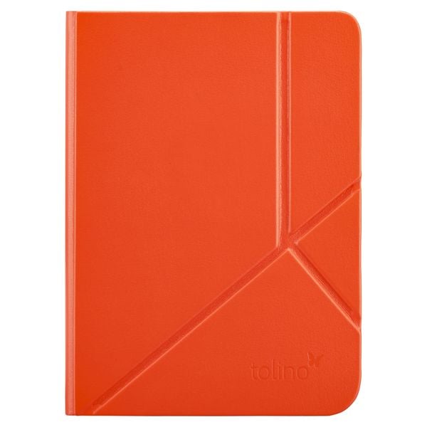 tolino shine / shine color - Origami Falttasche - Cayenne Red