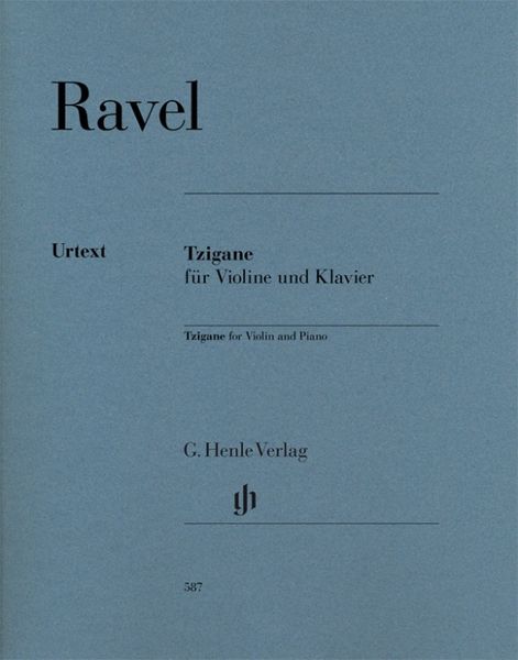 Ravel, Maurice - Tzigane für Violine und Klavier
