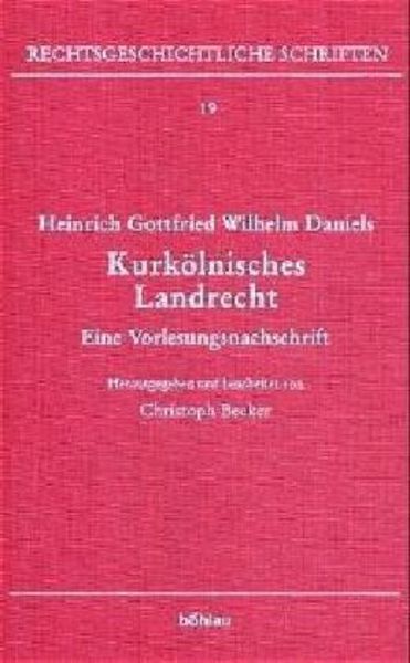 Heinrich Gottfried Wilhelm Daniels