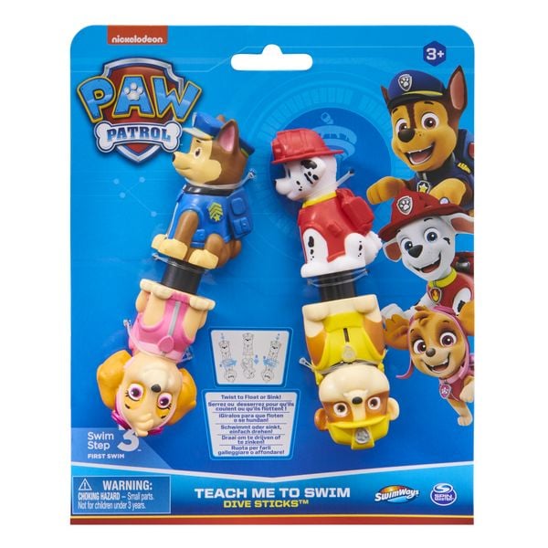 SwimWays PAW Patrol Tauchsticks mit den PAW Patrol Charakteren