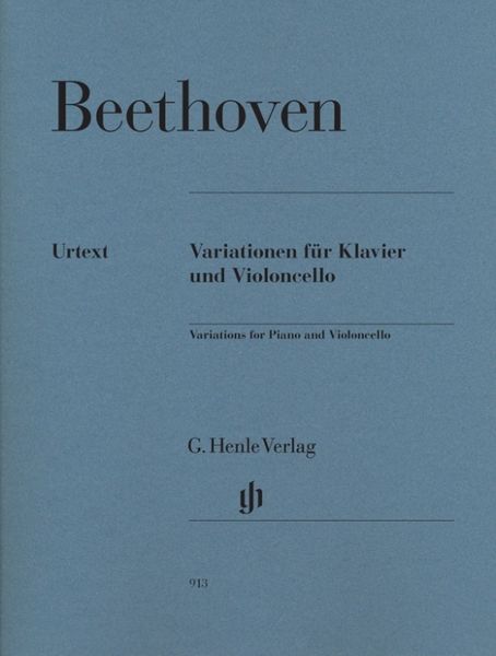 Beethoven, Ludwig van - Variationen für Klavier und Violoncello