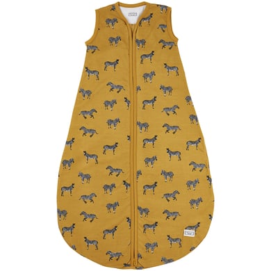 Meyco Schlafsack Jersey Zebra Animal honey gold