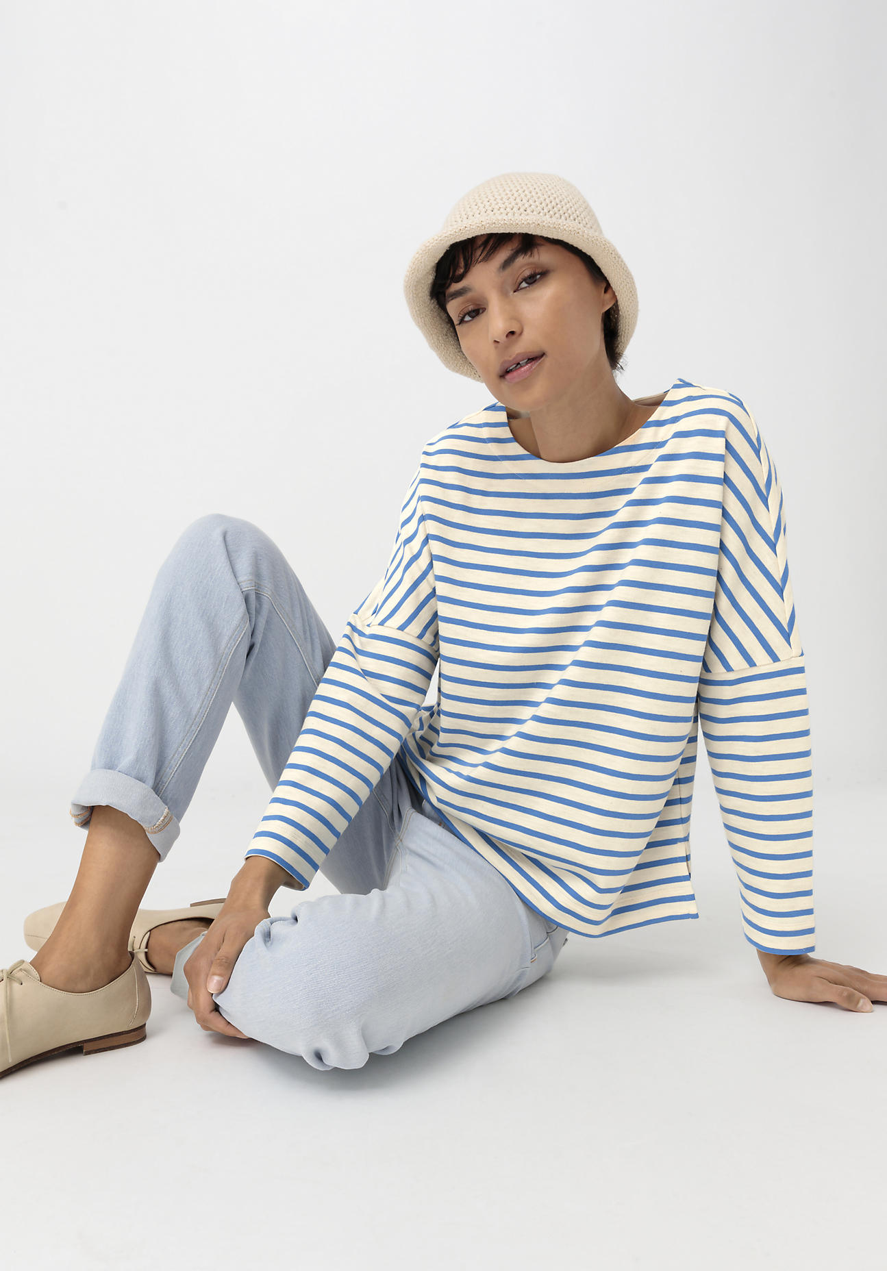 Damen Jeans Lea Slim Fit aus Bio-Denim - blau Grösse26/32