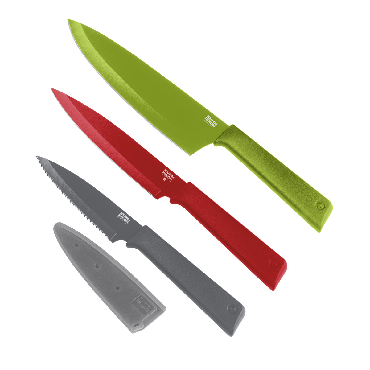 Kuhn Rikon - COLORI®+ Elementary Messer Set 3 Stk