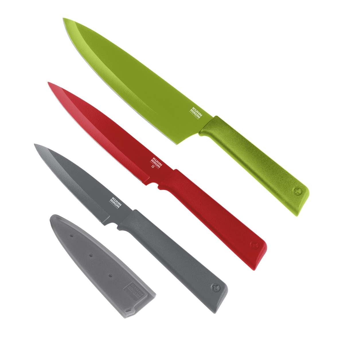 Kuhn Rikon - COLORI®+ Essential Messer Set 3 Stk
