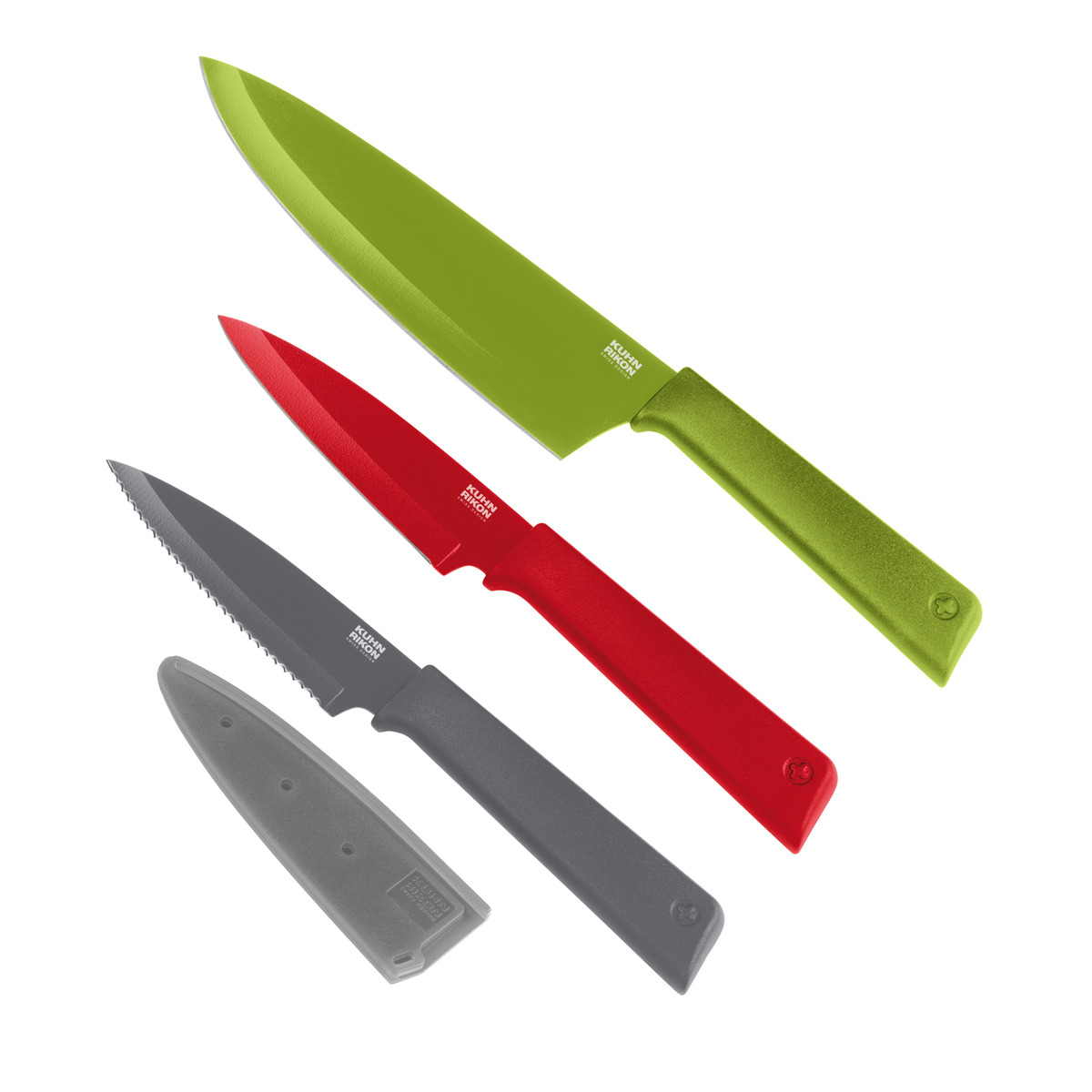 Kuhn Rikon - COLORI®+ Culinary Messer Set 3 Stk