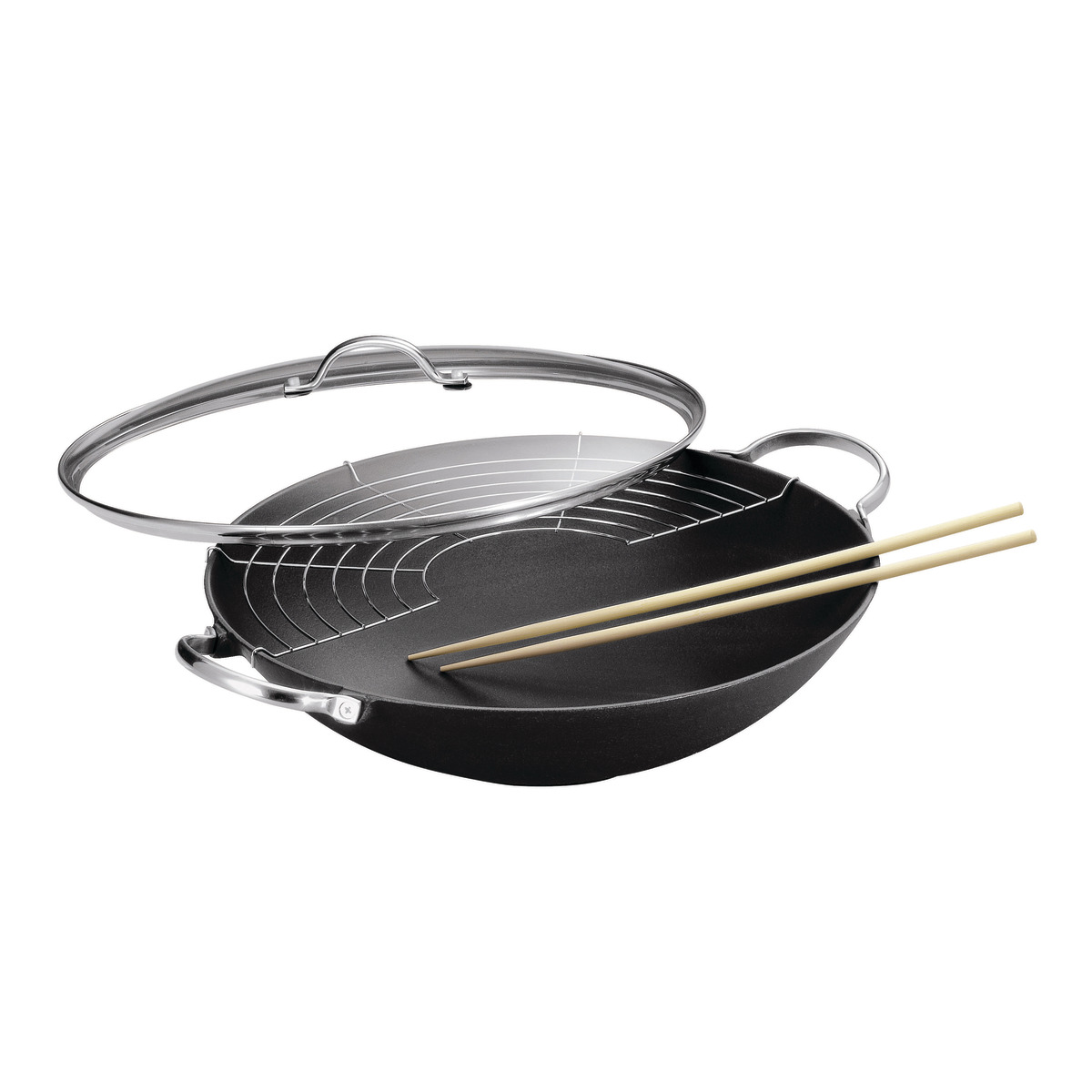 Kuhn Rikon - JAMPUR Wok Gusseisen  Ø 36 cm
