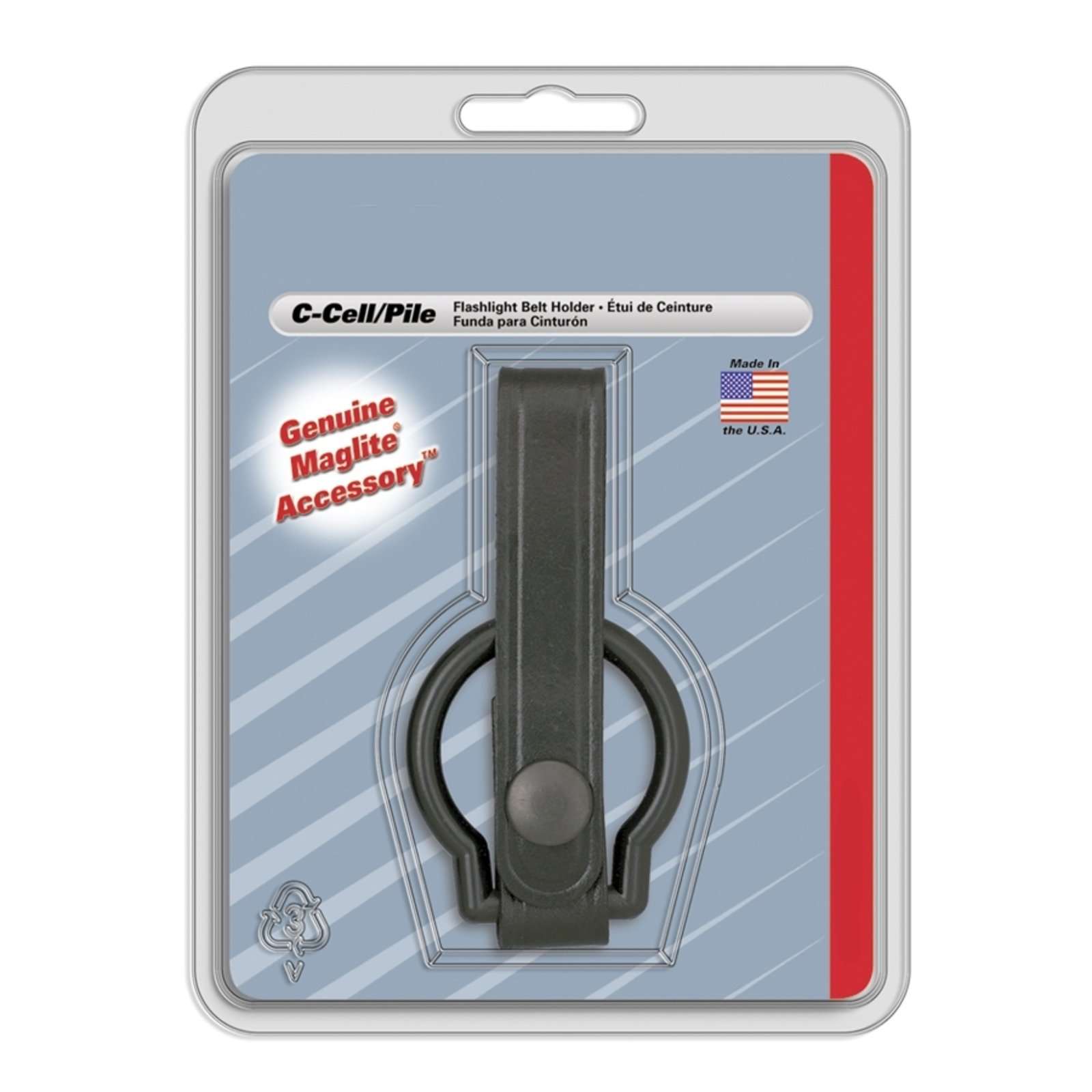 Ledergürtelring zur Taschenlampe C-Cell