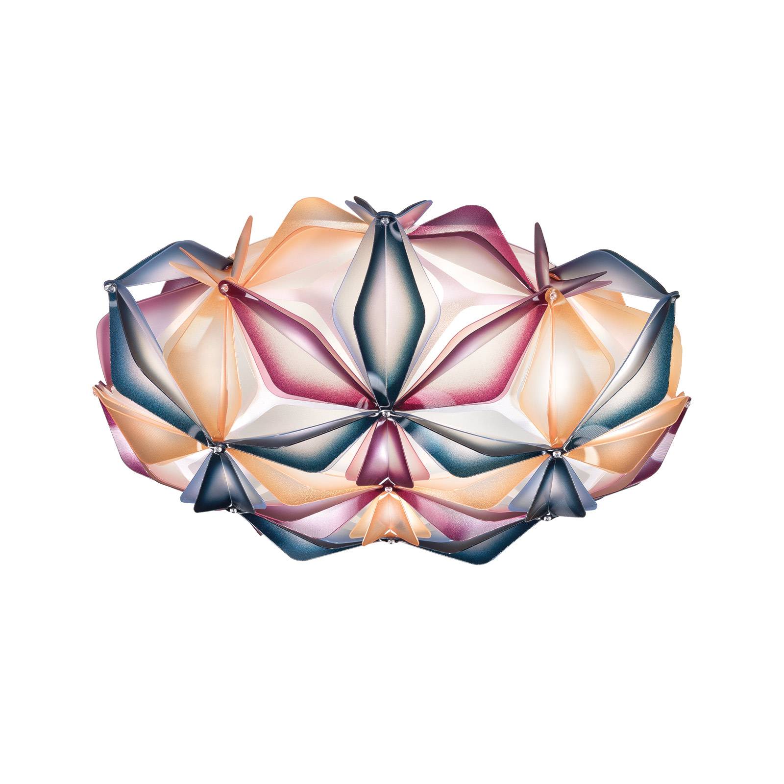 Slamp La Vie M Deckenlampe, Breite 47cm, multiblau