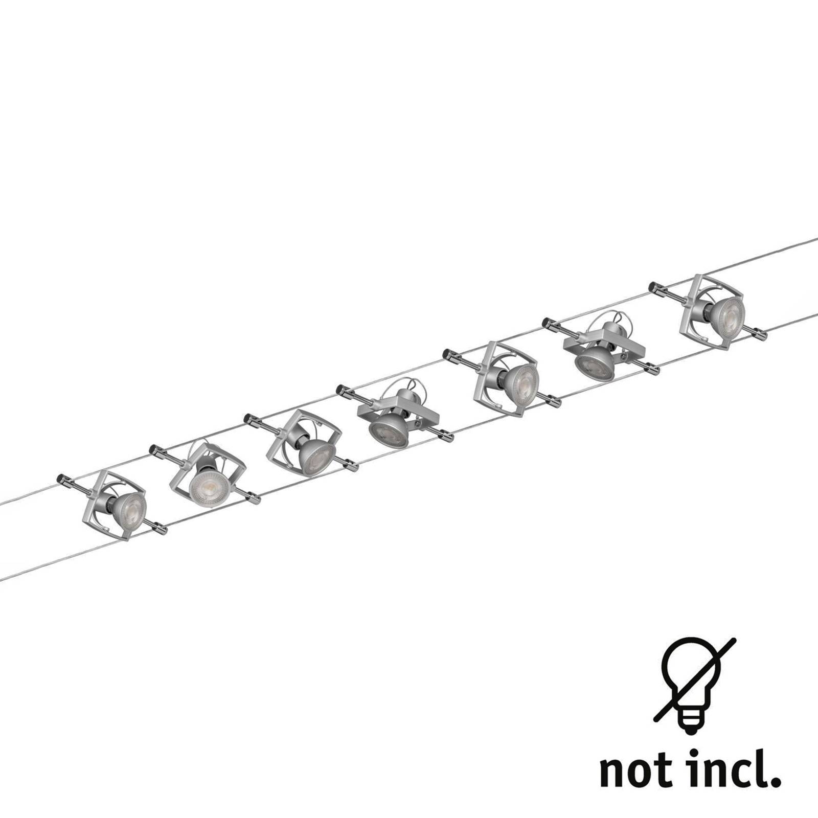 Paulmann Wire Mac II Seilsystem 7fl. chrom