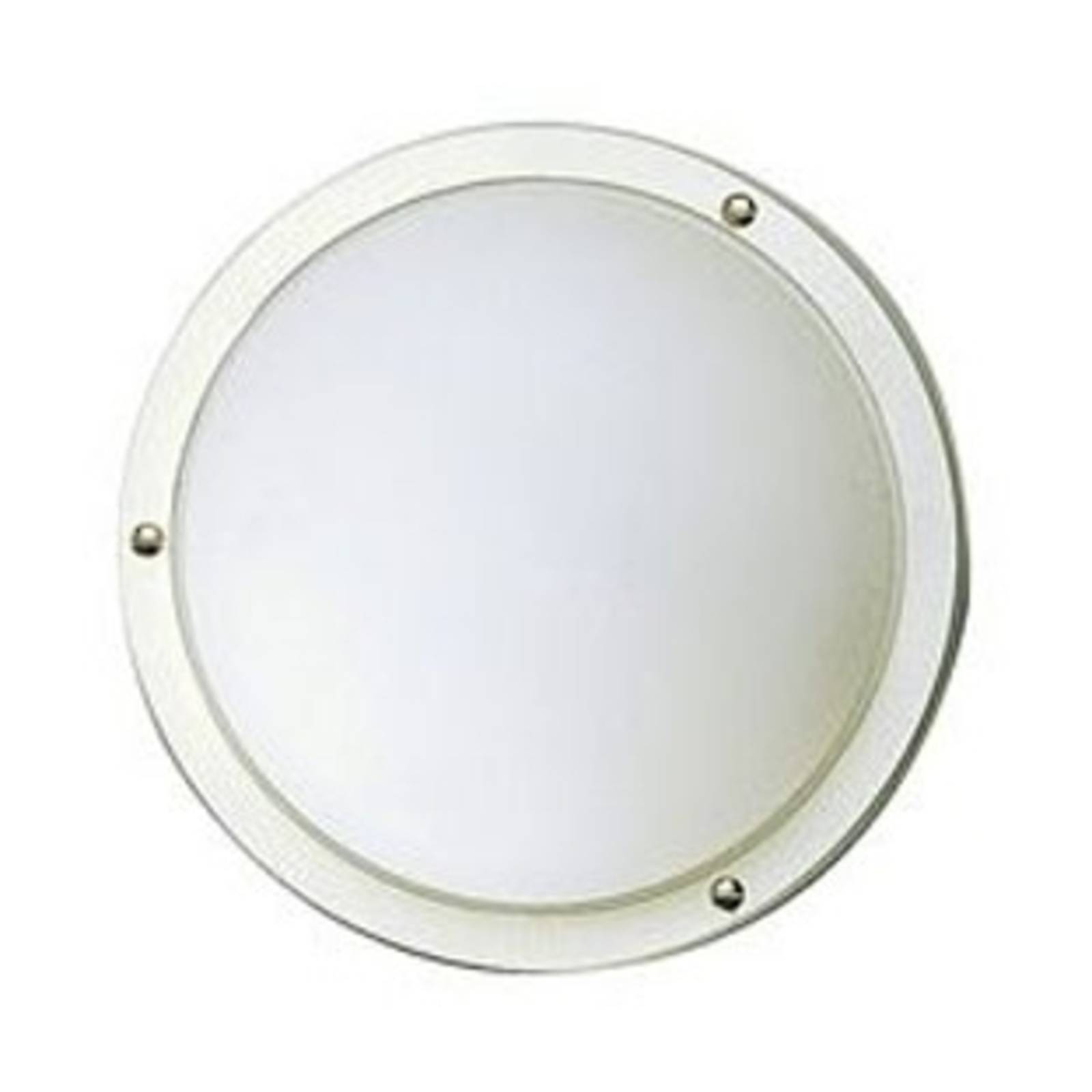 Außen Decken-/Wandleuchte 297, weiß, E27