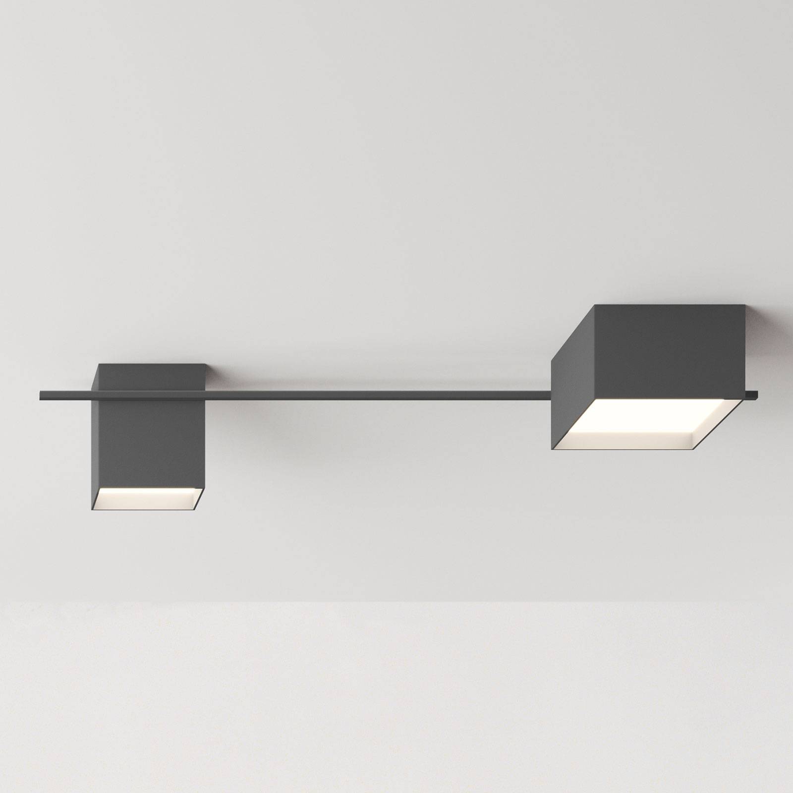 Vibia Structural 2640 Deckenlampe, dunkelgrau