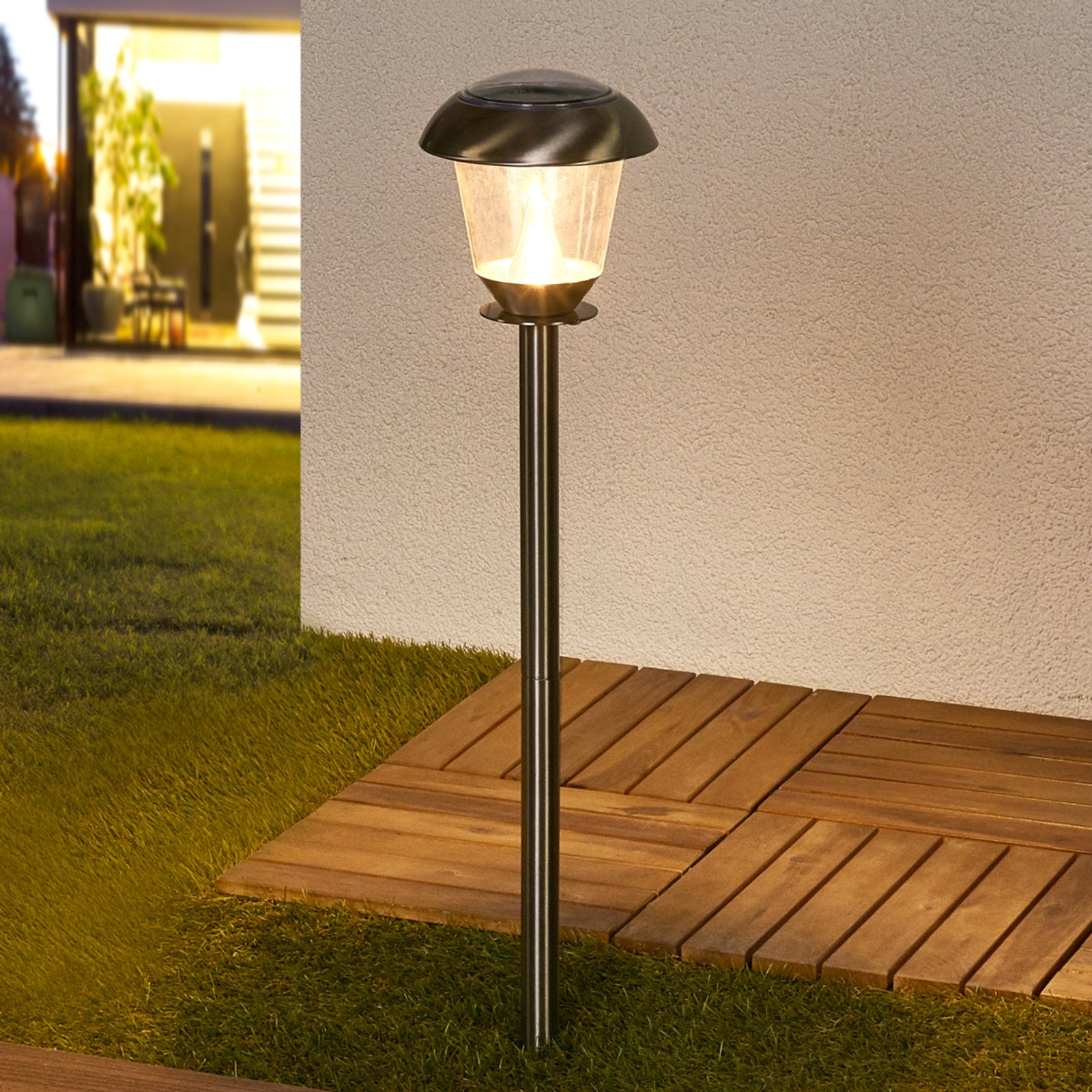 LED-Solarlampe Nela für den Garten