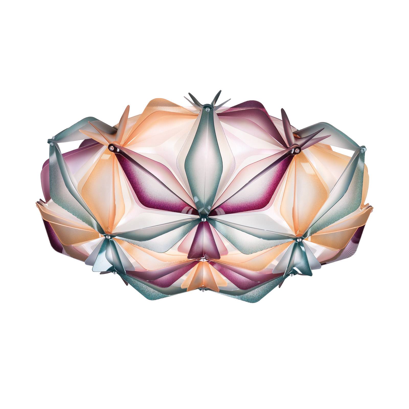 Slamp La Vie M Deckenlampe, Breite 47cm, multigrün