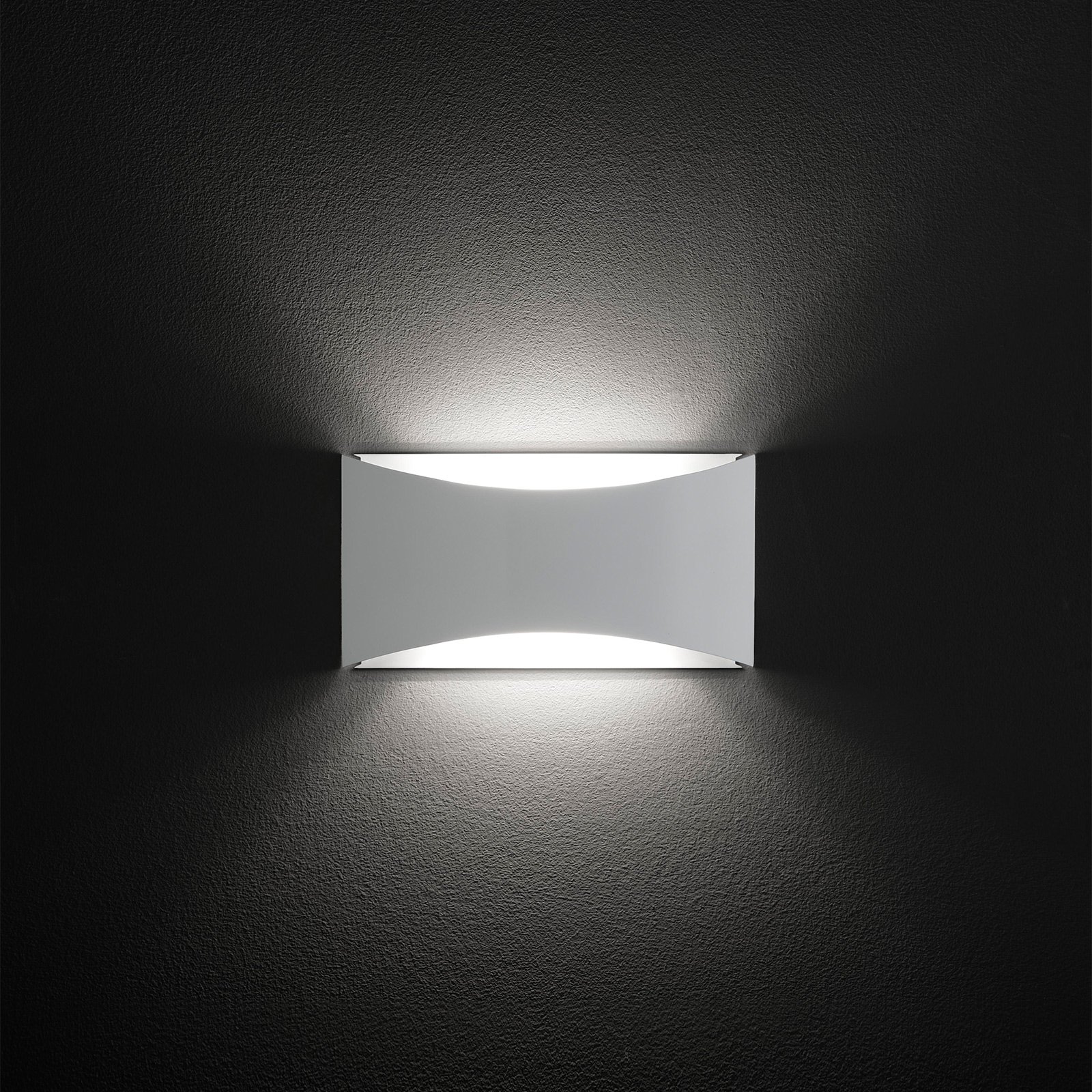Oluce Kelly LED-Wandleuchte mit Up/Down-Licht