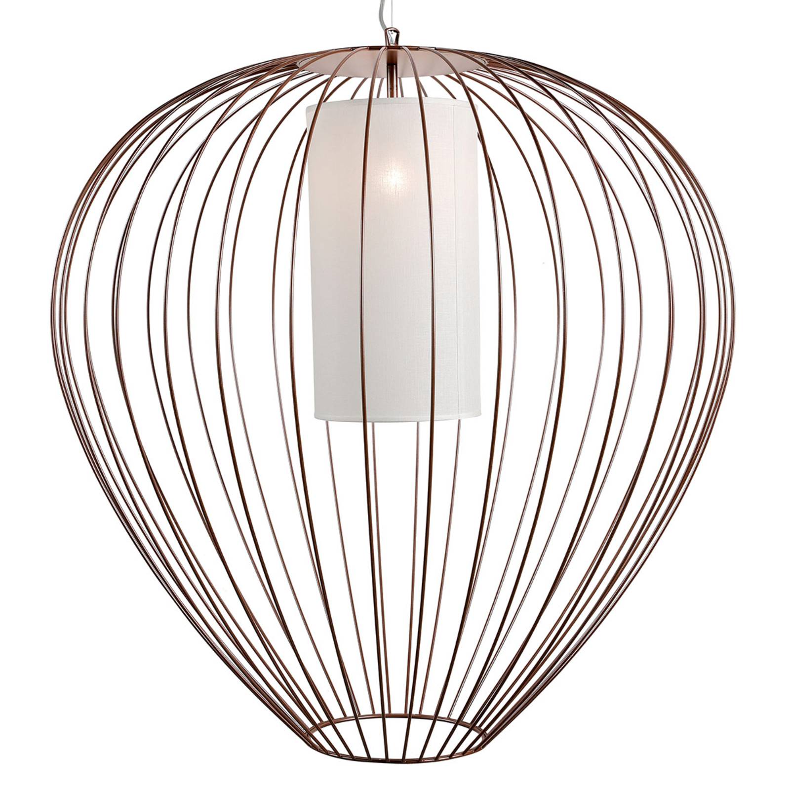 Karman Cell - Käfig-Hängeleuchte, Ø84cm, bronze