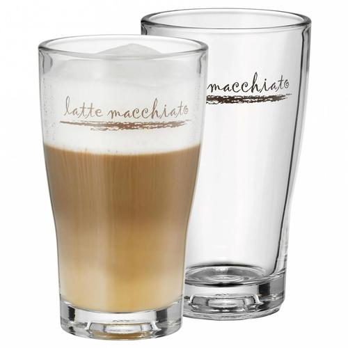 WMF Latte Macchiato Glas Barista 2 Stück, 265ml, 13 cm