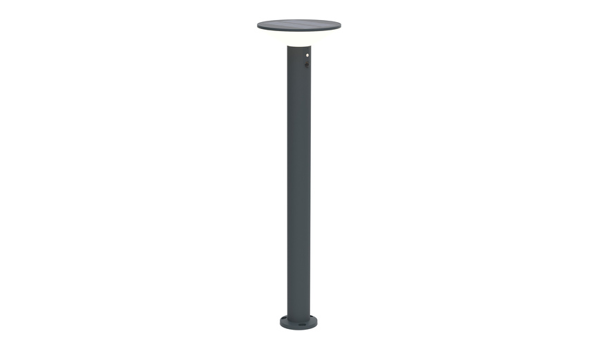 Die Bold Solar-Wegeleuchte mit PIR, Gun Grey