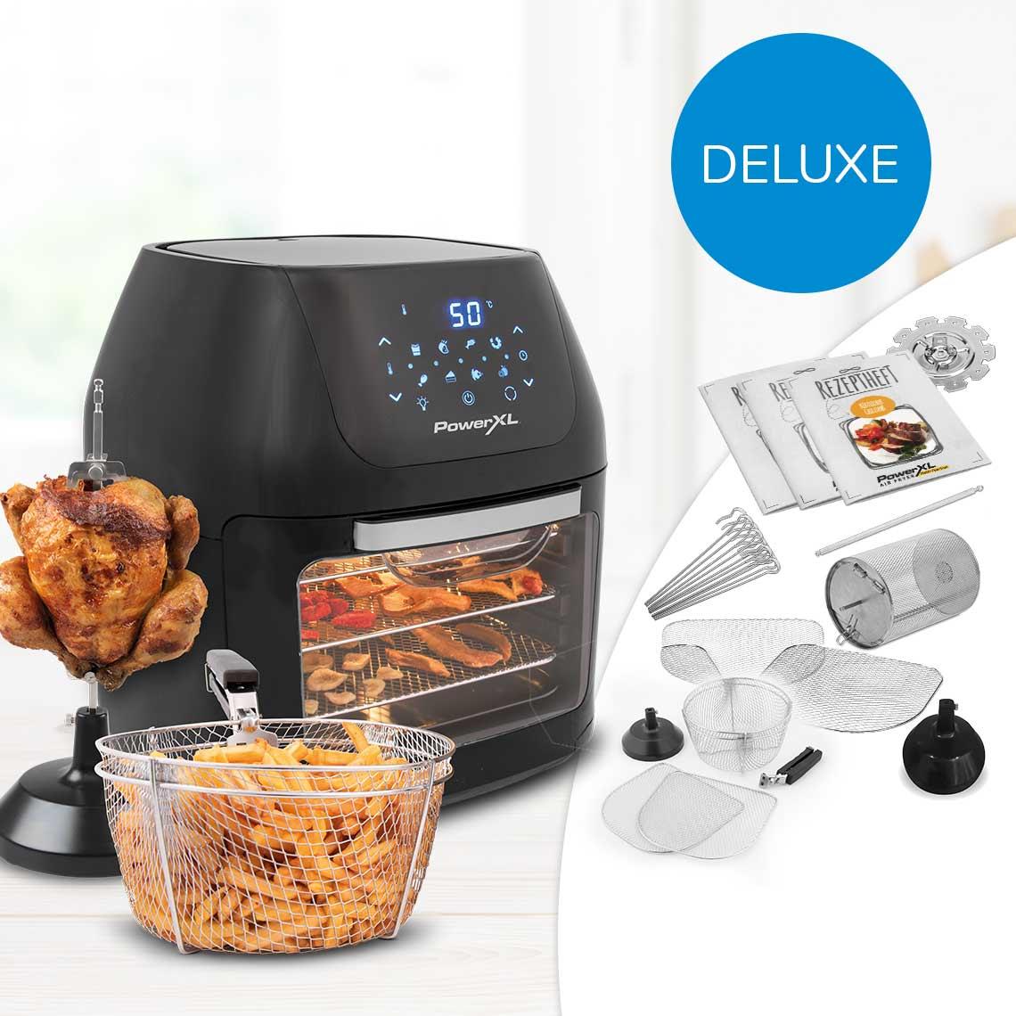 PowerXL AirFryer Multi-Function Deluxe 9in1 Heißluftfritteuse