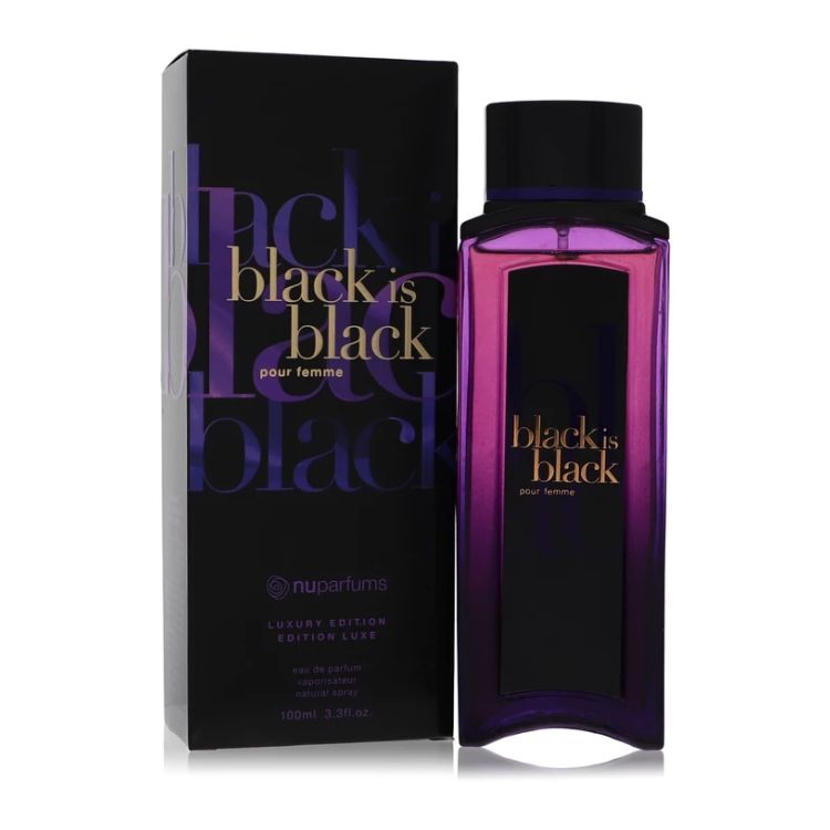 Nu Parfums Black Is Black Pour Femme Eau de Parfum 100ml