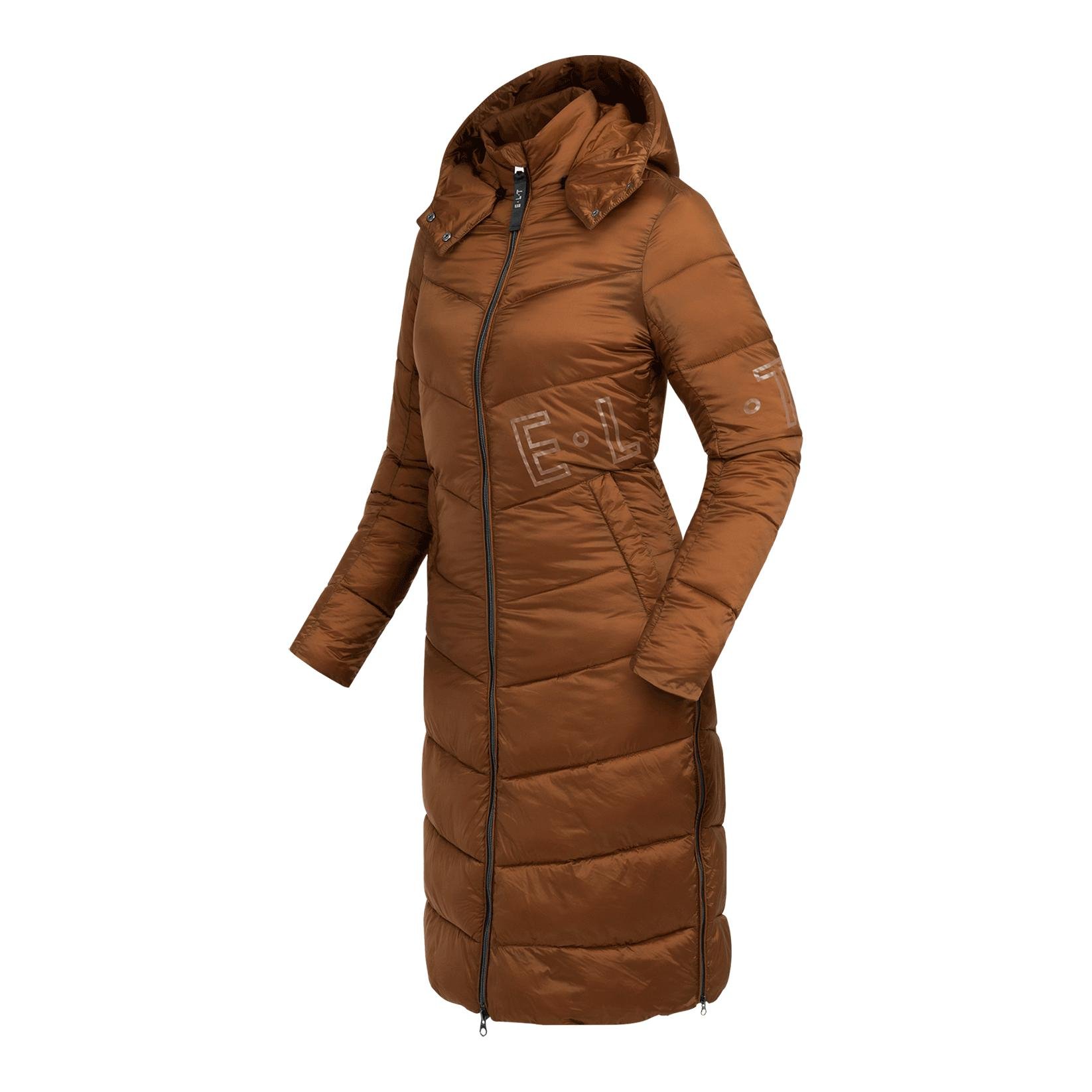 Elt Lightweight Mantel Oslo - Zimt -  Grösse Bekleidung Damen: XS